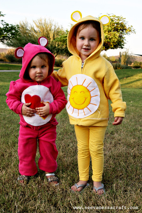 DIY Bear Costume
 Halloween No Sew Care Bear Costumes See Vanessa Craft