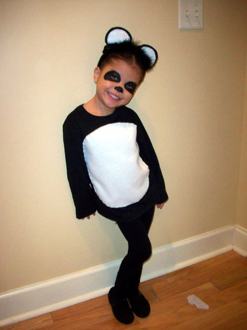 DIY Bear Costume
 DIY Panda Costume