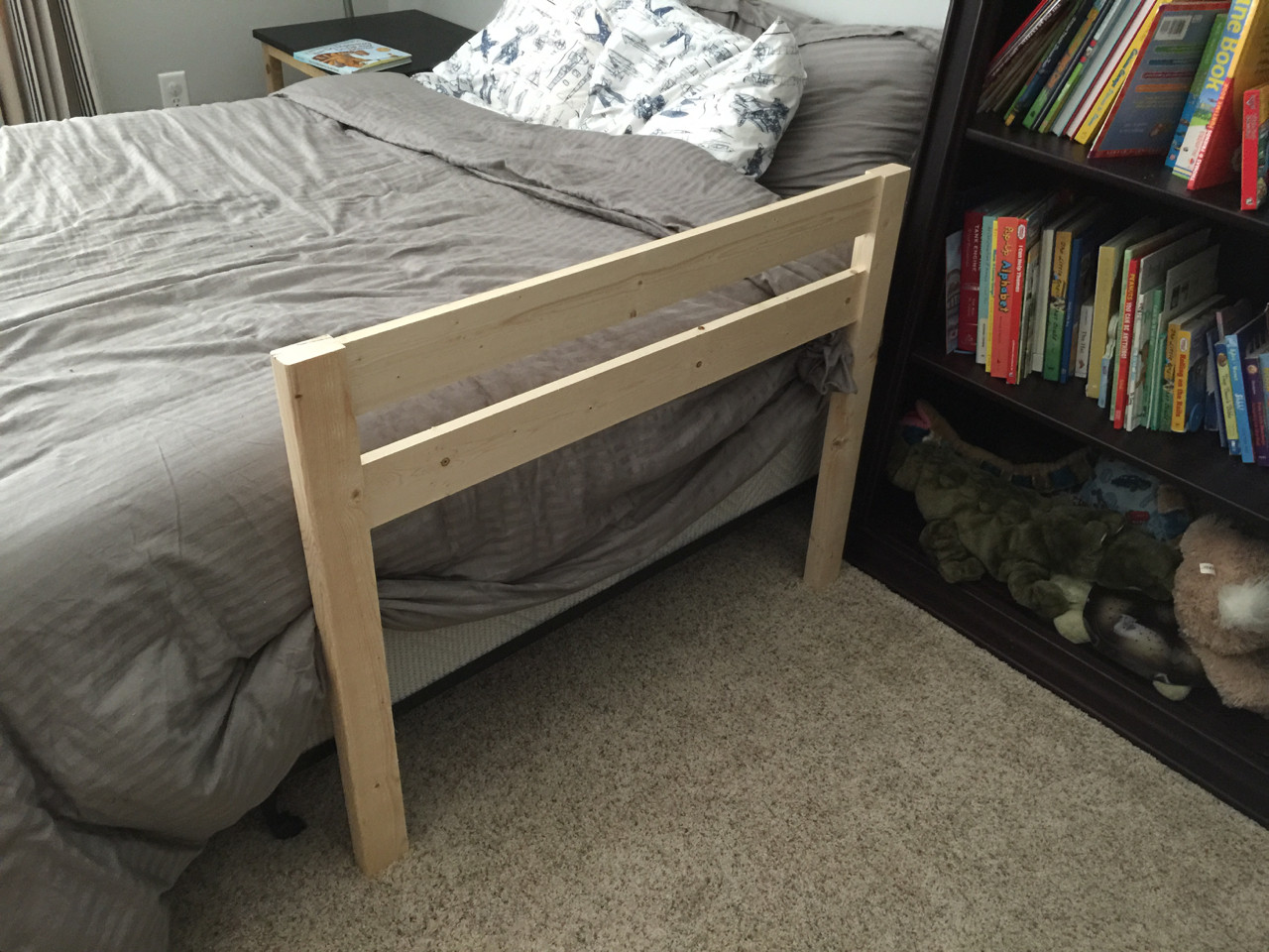 DIY Bed Rails For Toddler
 DIY Toddler Bed Rail Free Plans