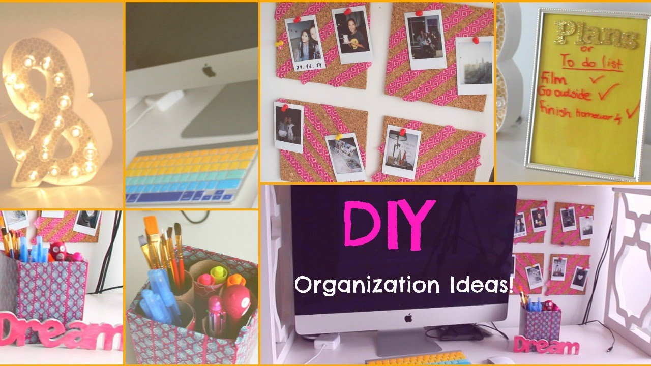 DIY Bedroom Organization
 DIY Room Organization & Storage Ideas For Teens