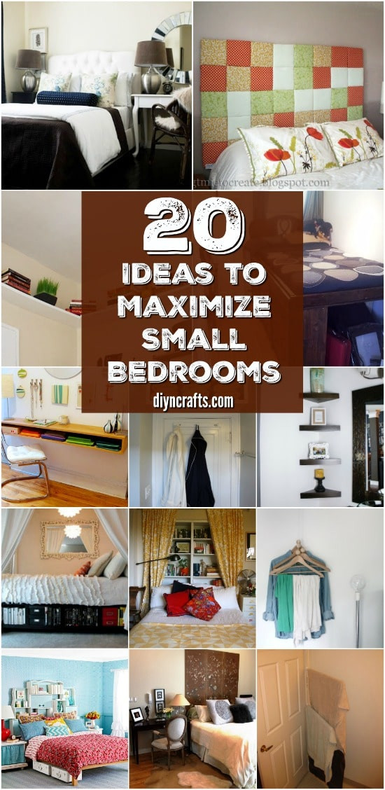 DIY Bedroom Organization
 20 Space Saving Ideas and Organizing Projects to Maximize