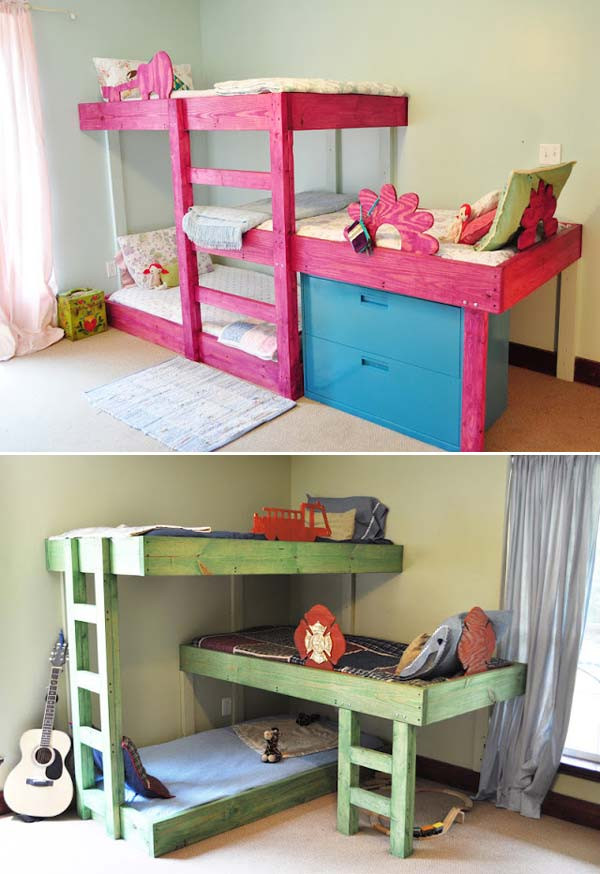 DIY Beds For Kids
 26 Cute Ideas To Add Fun To a Child Room Amazing DIY