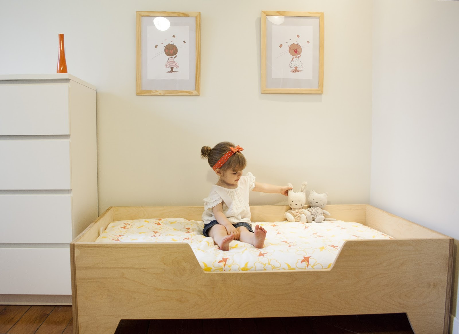 DIY Beds For Kids
 DIY Projects DIY Toddler bed with birch plywood
