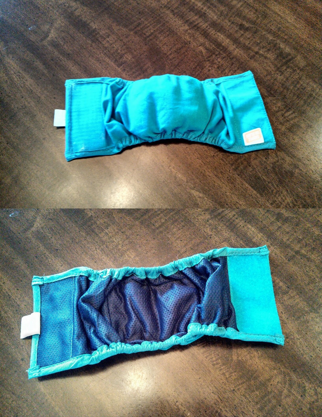 DIY Belly Bands For Dogs
 Grandma Bonnie s Closet Male Dog Belly Band Diaper DIY