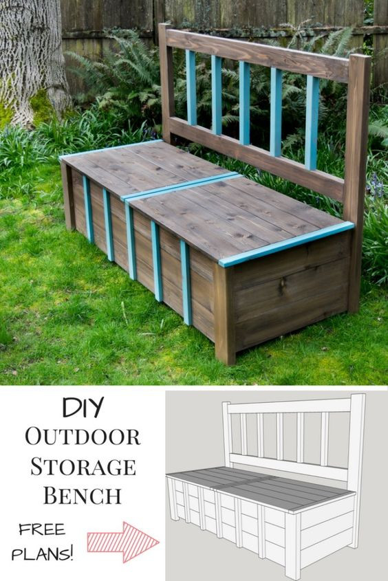 DIY Bench Outdoor
 40 Creative Outdoor Bench DIY Ideas and Tutorials 2017