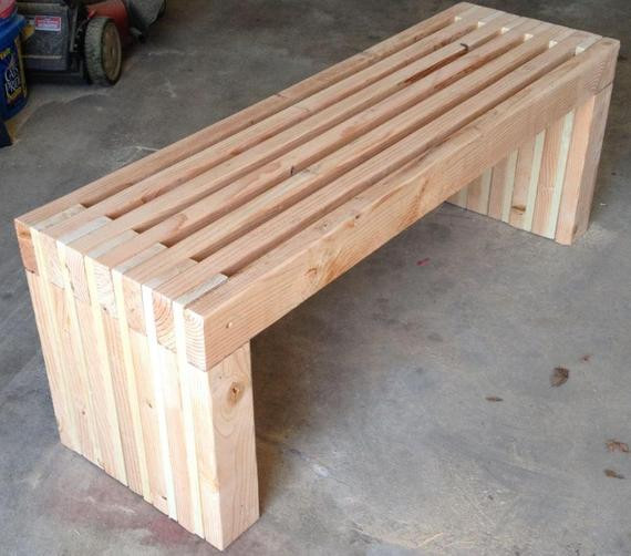 DIY Bench Outdoor
 Indoor Outdoor 72 Bench Plans DIY Fast and Easy to build