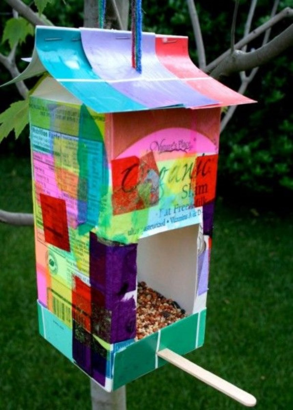 Diy Bird Feeder For Kids
 25 DIY Bird Feeder Ideas For Kids Bored Art
