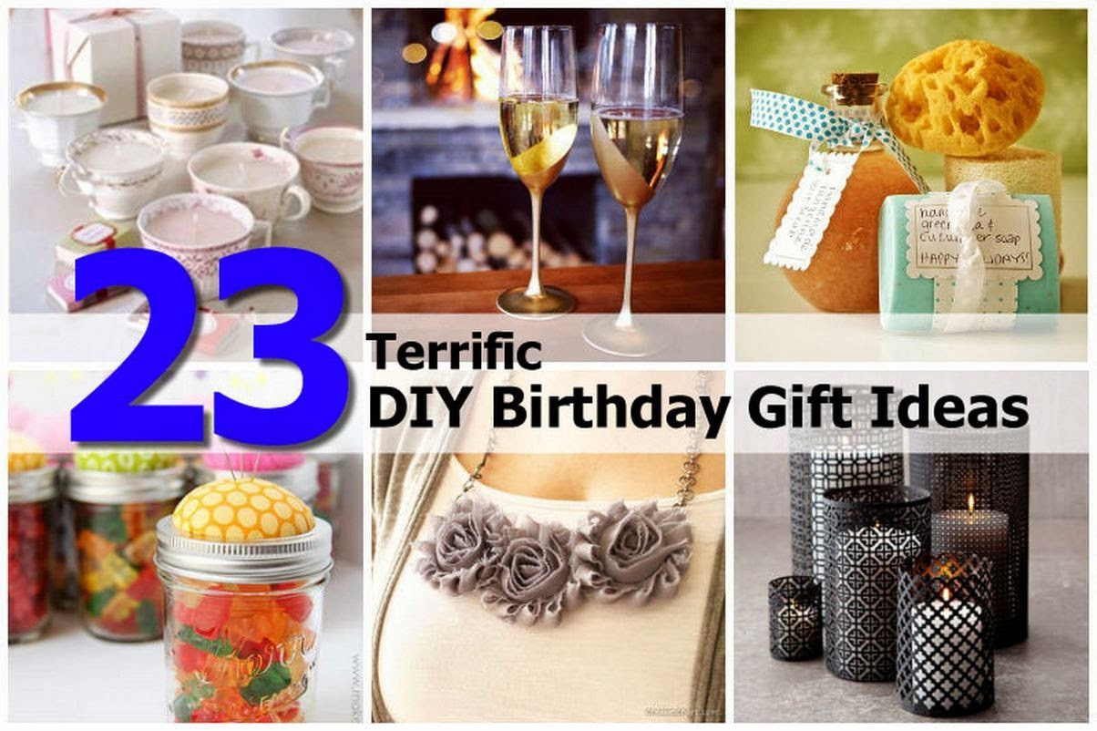 Diy Birthday Gift Ideas
 23 DIY Birthday Gift Ideas DIY Craft Projects
