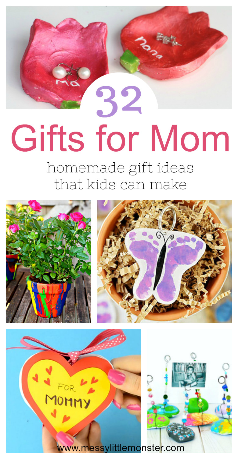 Diy Birthday Gift Ideas For Mom
 Gifts for Mom from Kids – homemade t ideas that kids
