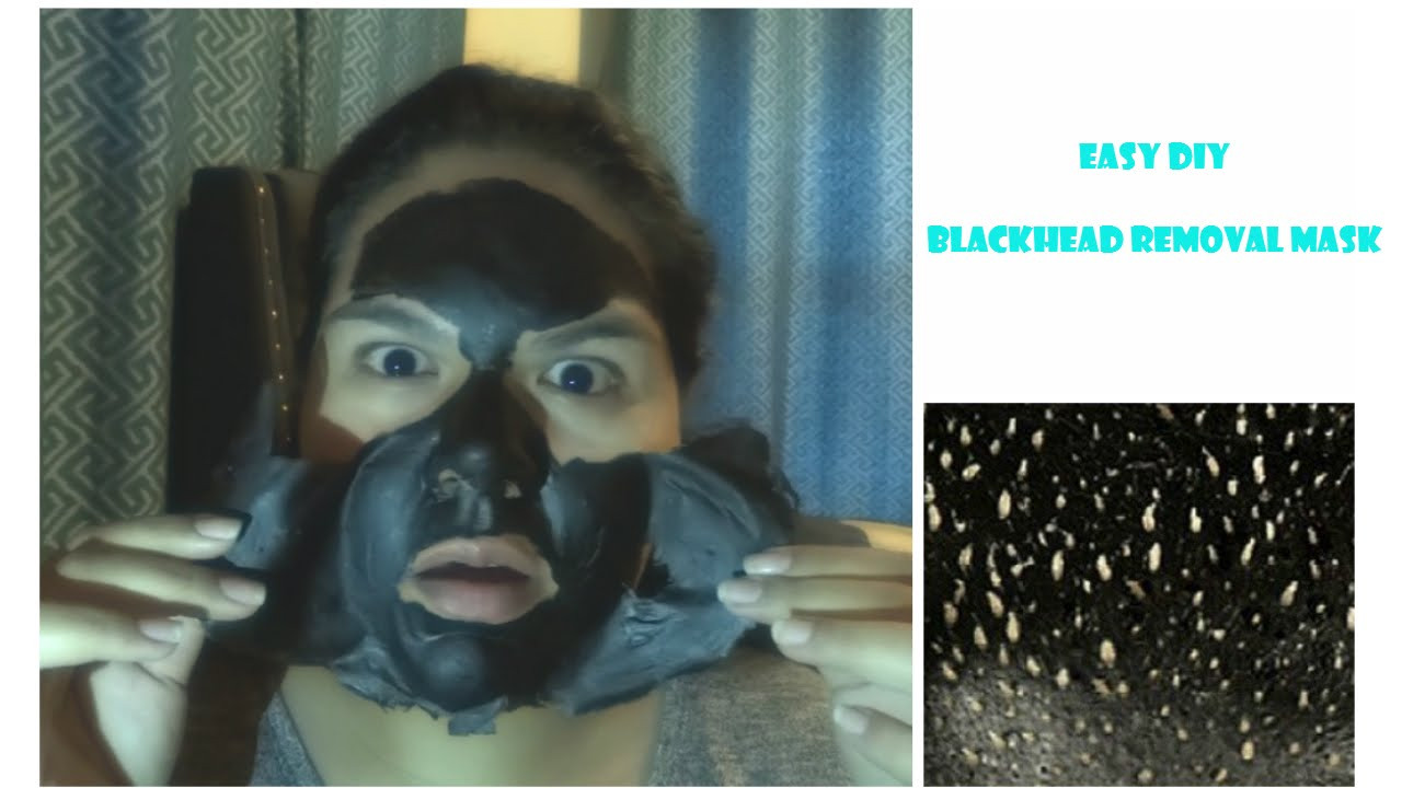 DIY Black Charcoal Peel Off Mask
 Easy DIY Peel off Blackhead Removal Mask Beauty Hacks