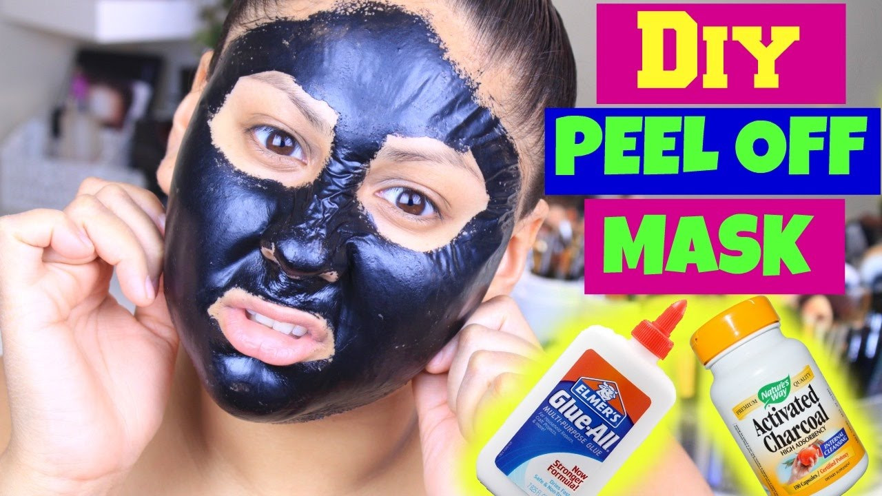 DIY Black Charcoal Peel Off Mask
 DIY Black Head Peel off Mask using Activated Charcoal