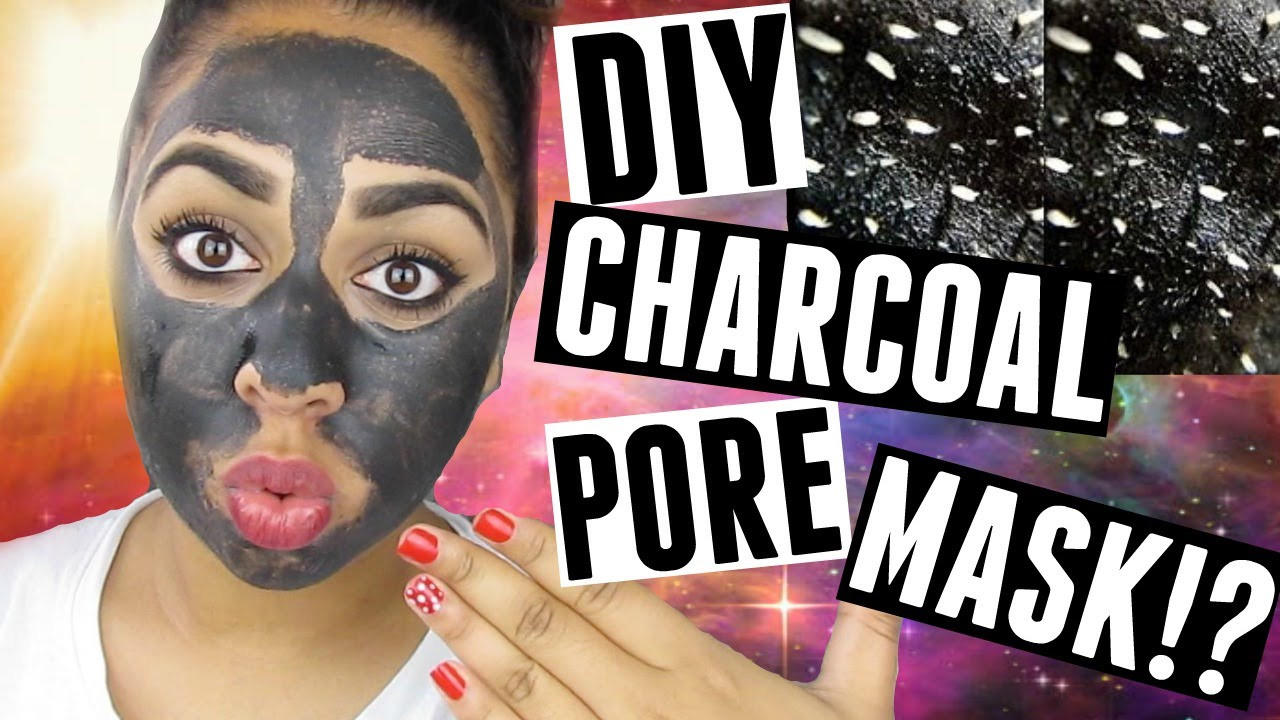 DIY Black Charcoal Peel Off Mask
 DIY Charcoal PORE Blackhead PEEL OFF Face Mask