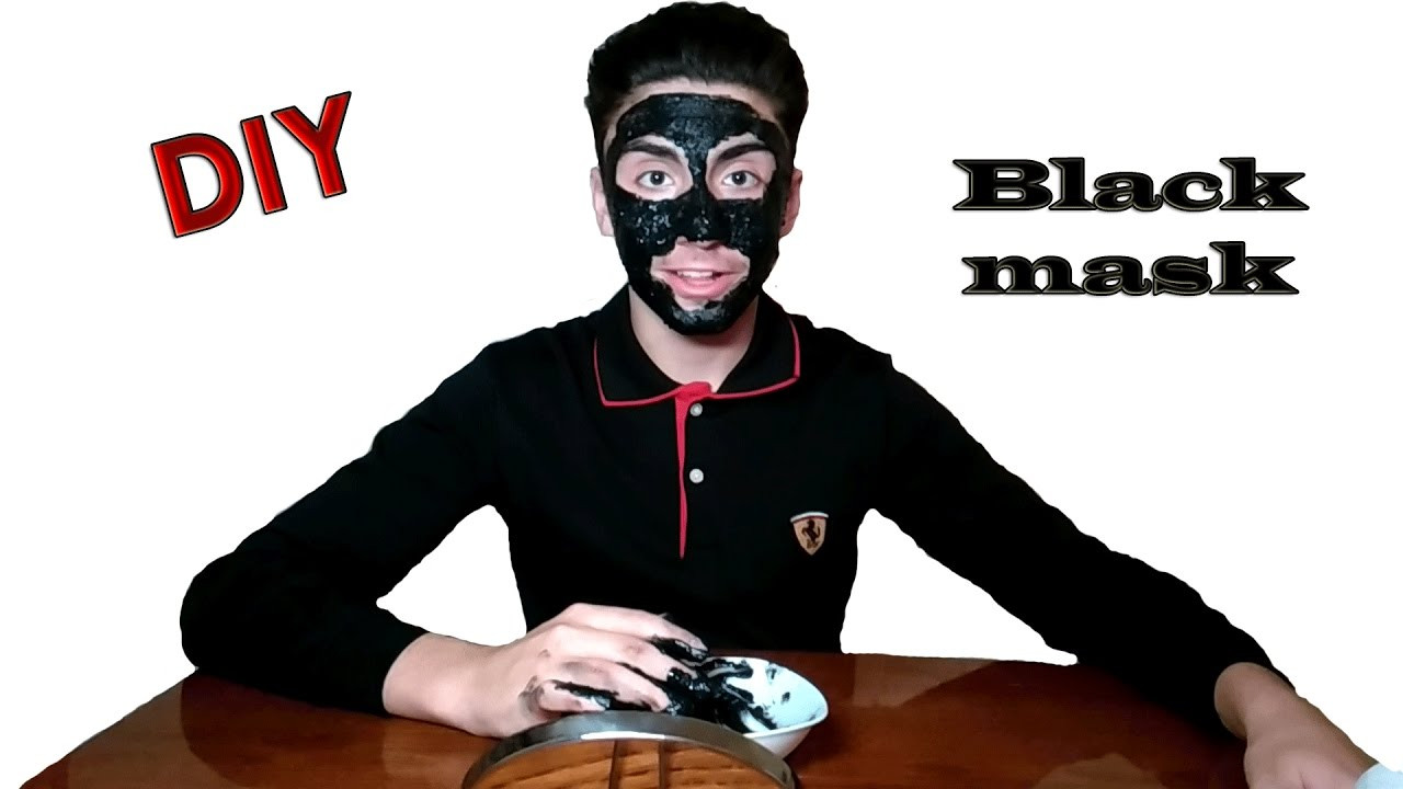 DIY Black Mask
 DIY Black mask