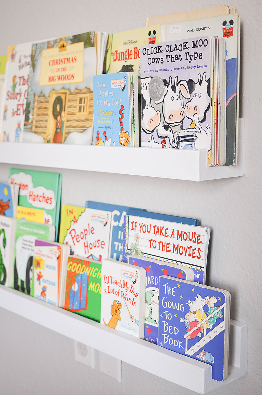 DIY Bookshelves For Kids
 DIY Wall Mounted Kid s Bookshelves Our Handcrafted Life