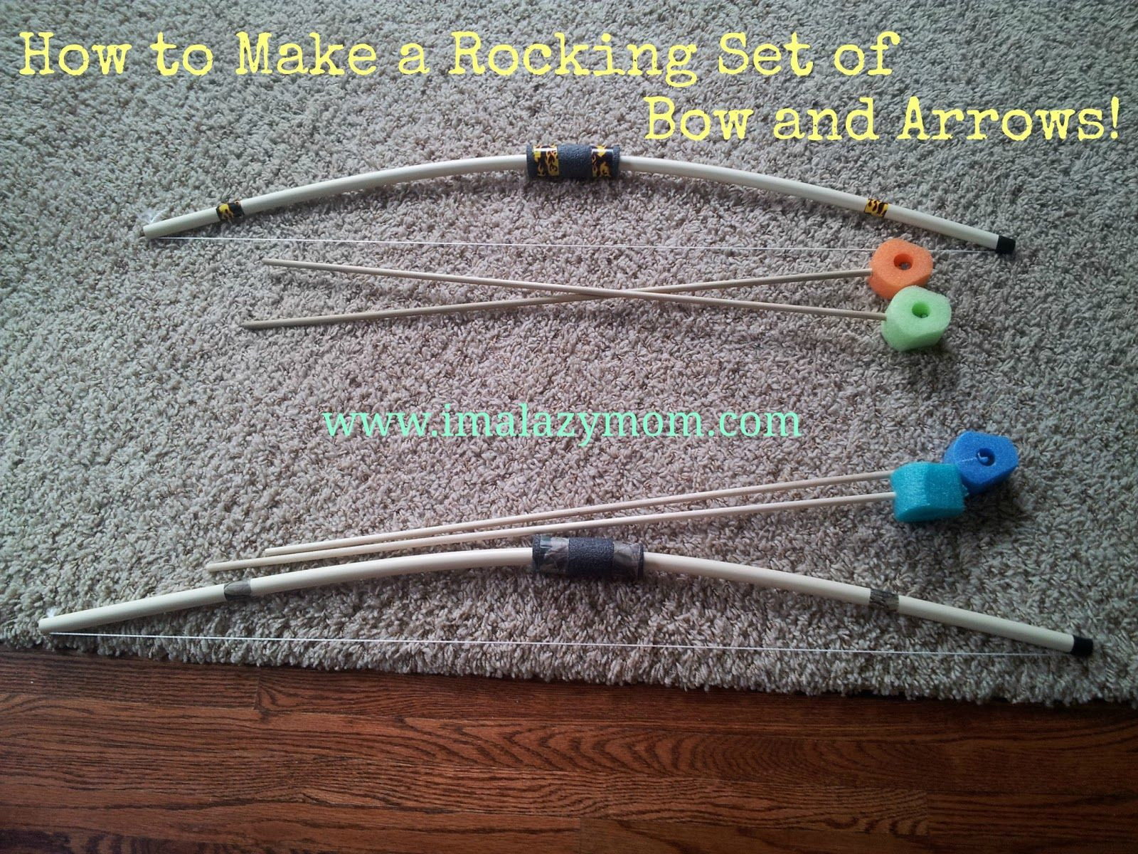 DIY Bow And Arrow For Kids
 Awesome Bow and Arrows That You Can Make 