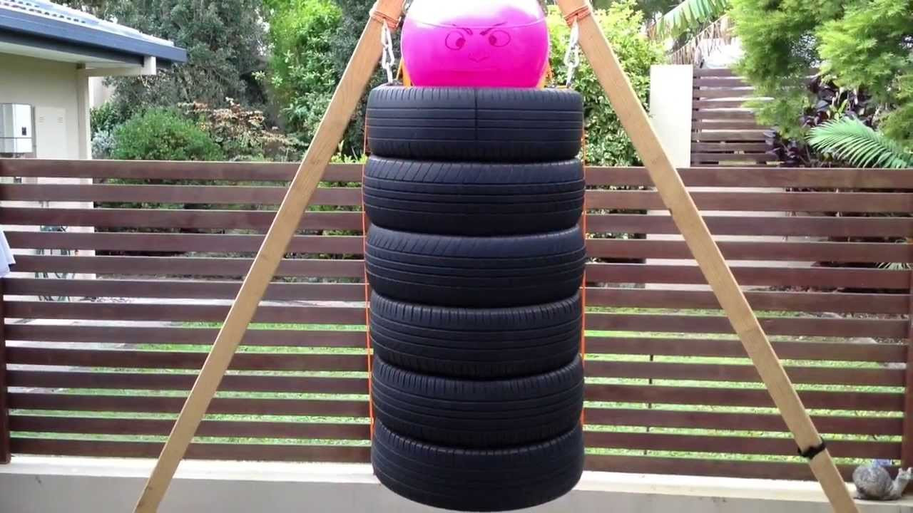 DIY Boxing Bag
 How to Make a DIY Punching Boxing Bag from Old Tires