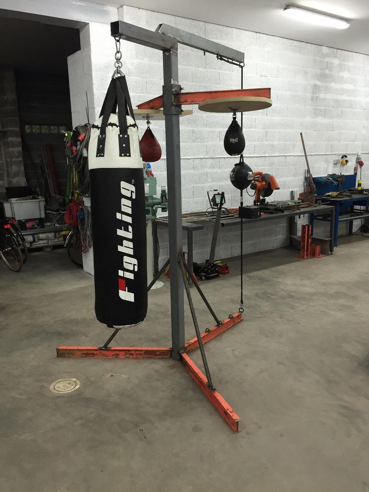 DIY Boxing Bag
 Build a heavy bag stand