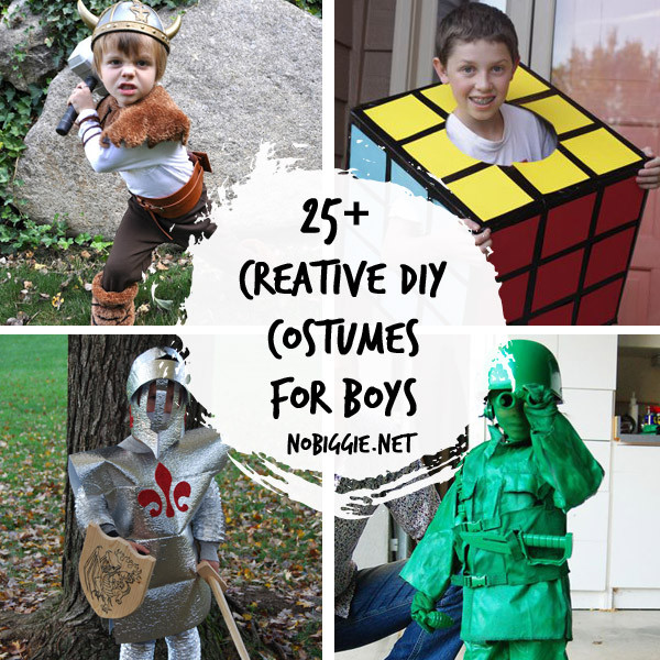 DIY Boy Costumes
 25 Creative DIY Costumes for Boys