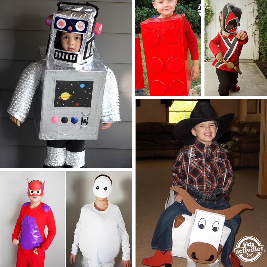 DIY Boy Costumes
 15 Awesome DIY Halloween Costumes for Boys