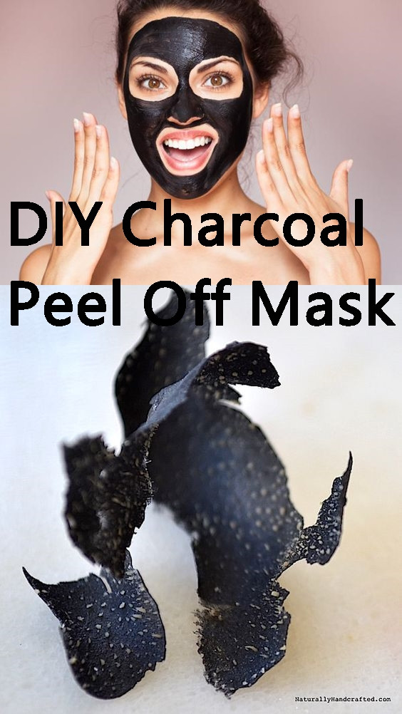 DIY Charcoal Face Mask Peel Off
 Tips For Her DIY Charcoal Peel f Mask