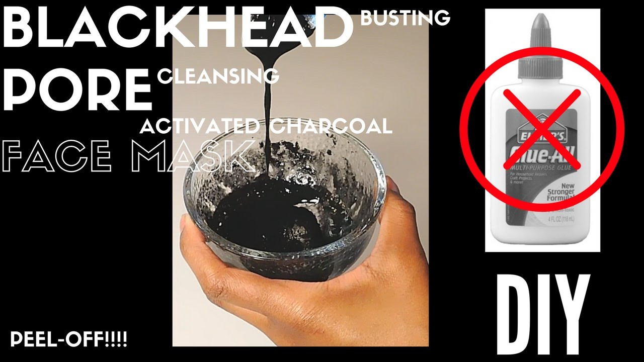 DIY Charcoal Mask With Glue
 GET OUT OF MY FACE Make DIY Activated Charcoal Peel