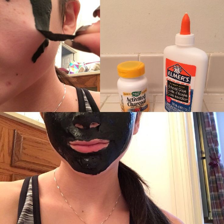 DIY Charcoal Mask With Glue
 Pin on Style Guide