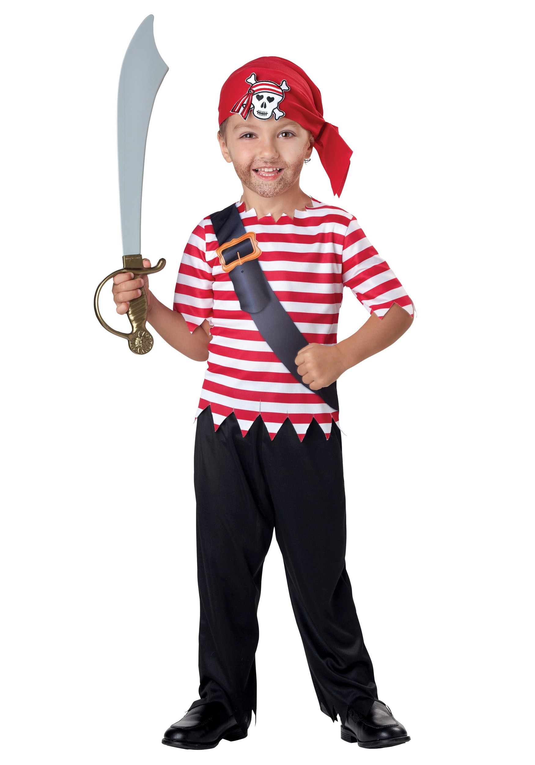 Diy Child Pirate Costume
 Toddler Pirate Costume