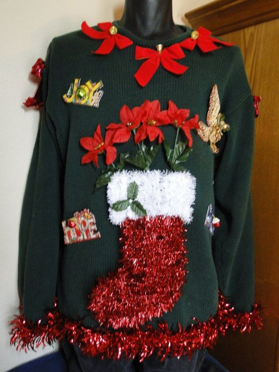 DIY Children'S Ugly Christmas Sweater
 74 Ugly Christmas Sweater Ideas So You Can Be Gaudy and
