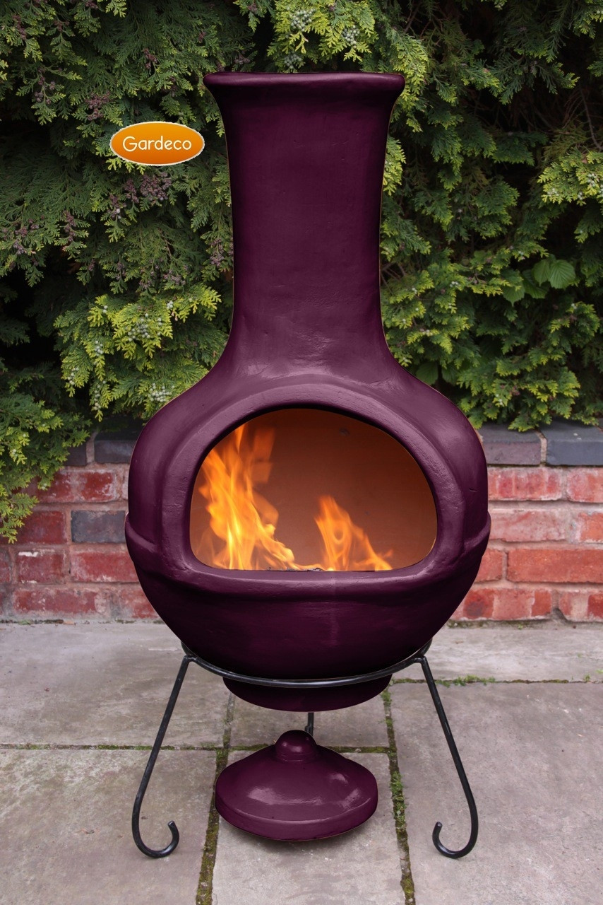 DIY Chiminea Outdoor Fireplace
 Extra Clay Chiminea Outdoor Fireplace — Randolph