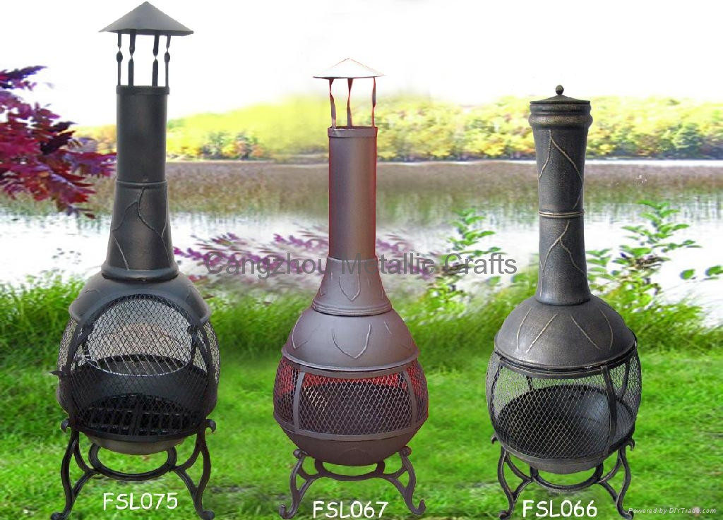 DIY Chiminea Outdoor Fireplace
 CMC 360 degree chiminea outdoor fireplace FSL066 FSL075