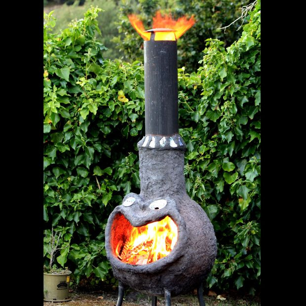 DIY Chiminea Outdoor Fireplace
 DIY Outdoor Fireplace
