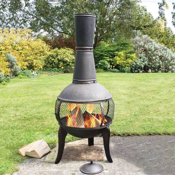 DIY Chiminea Outdoor Fireplace
 Chiminea – patio fireplace ideas to stay warm in the outside