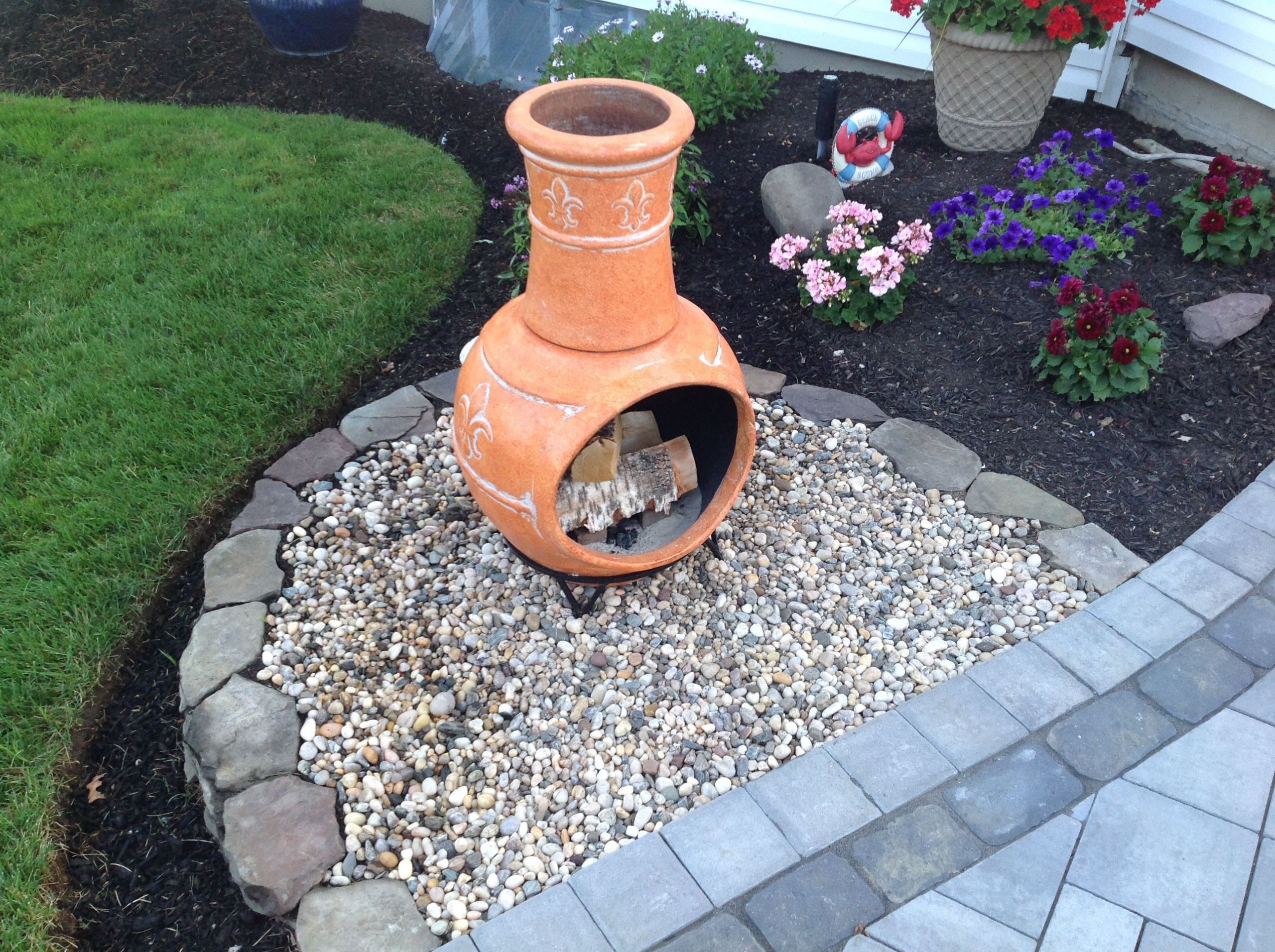 DIY Chiminea Outdoor Fireplace
 DIY Chiminea fire pit …