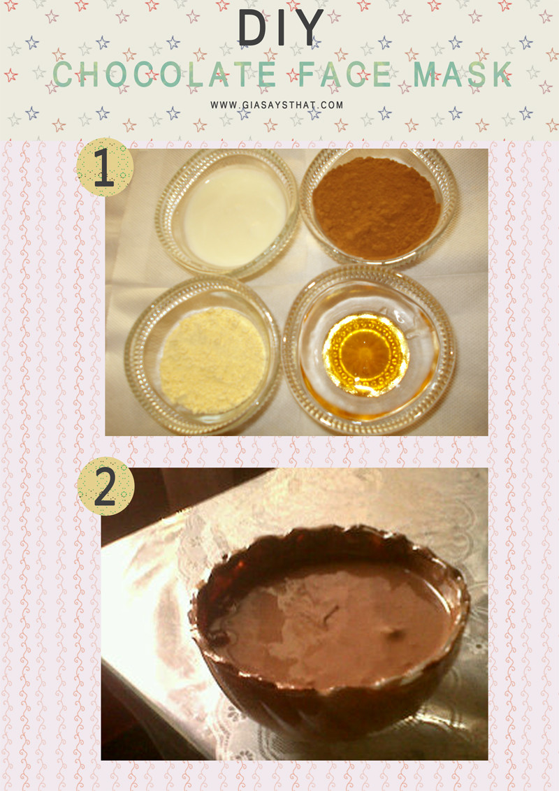 DIY Chocolate Face Mask
 DIY CHOCOLATE FACE MASK