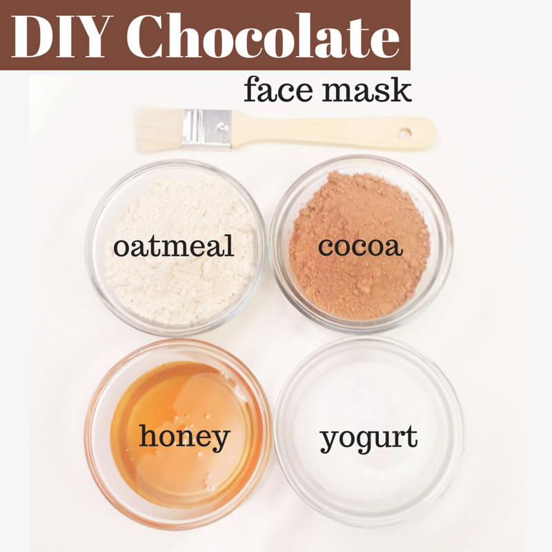 DIY Chocolate Face Mask
 Love Your Skin DIY Chocolate Face Mask