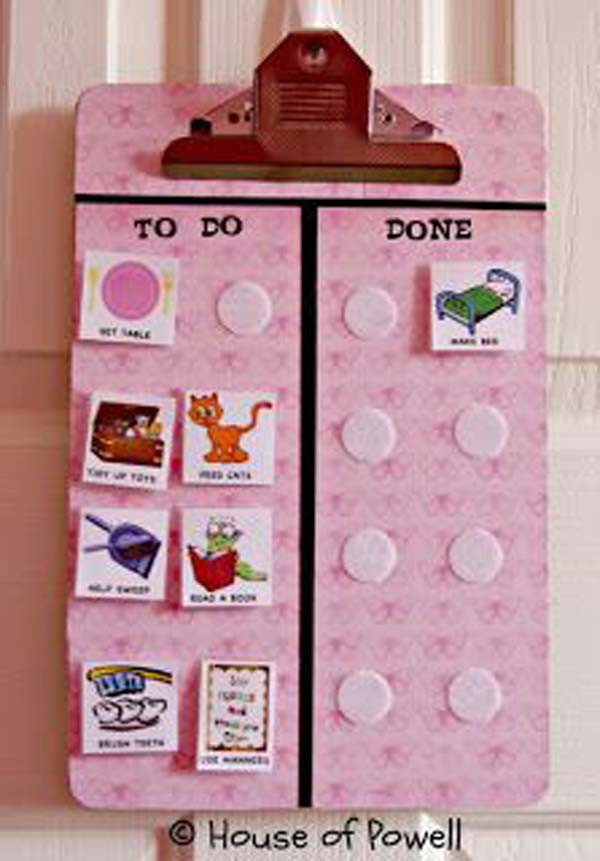 DIY Chore Chart For Kids
 Lovely DIY Chore Charts For Kids