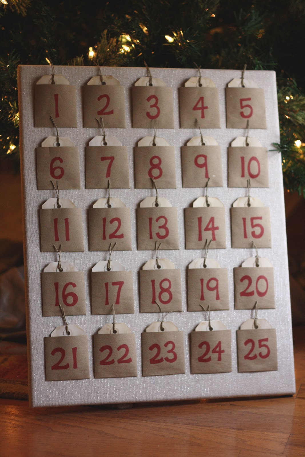 DIY Christmas Calendar
 It s a Strange and Lovely Ride Christmas Countdown DIY