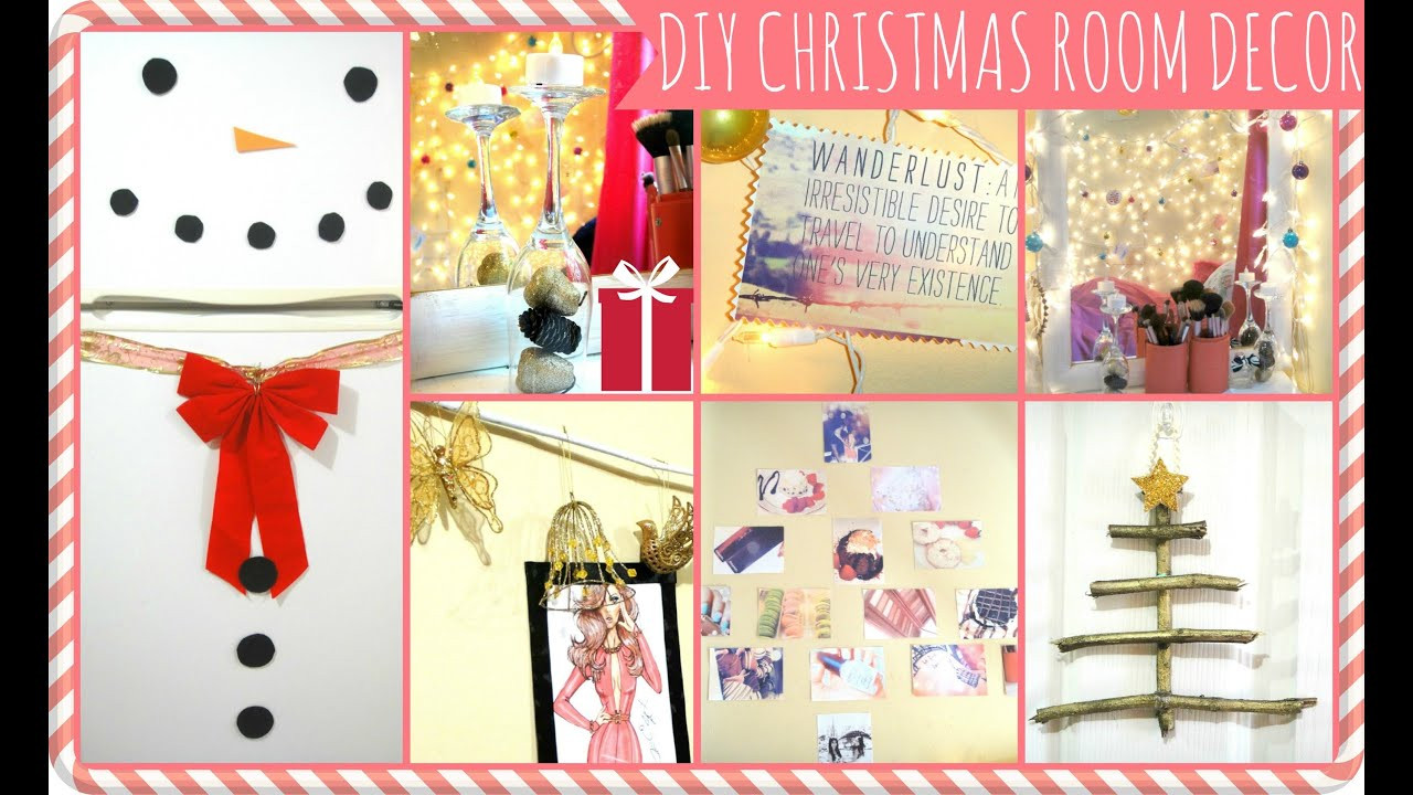 DIY Christmas Decorations For Your Room
 EASY DIY Christmas Décor Ideas