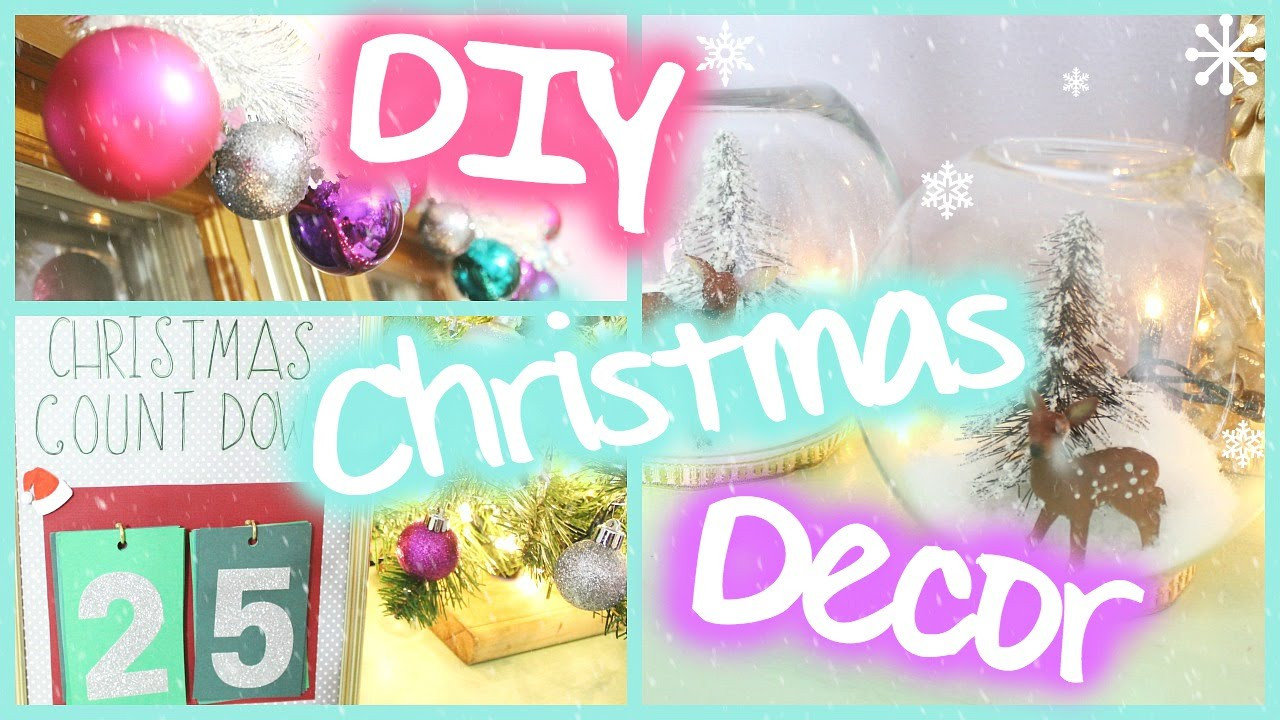 DIY Christmas Decorations For Your Room
 DIY Christmas Room Decor Easy & Festive