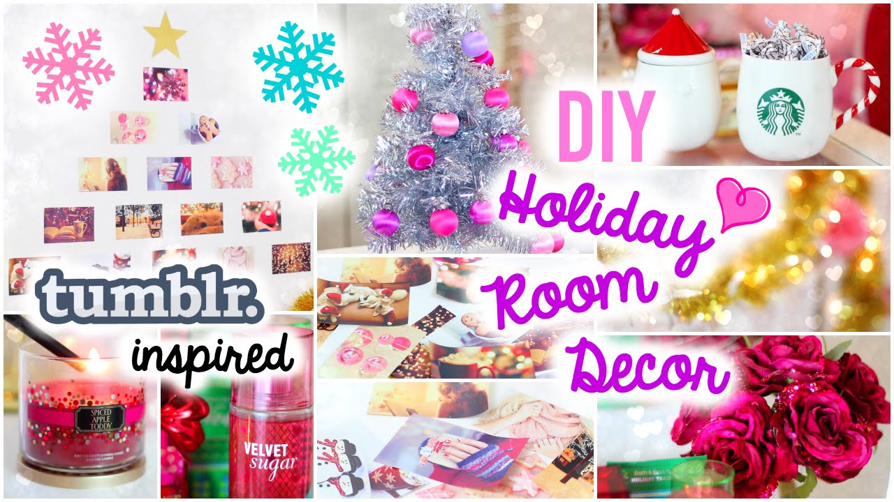 DIY Christmas Decorations For Your Room
 DIY Holiday Room Decor ♡ Easy & Simple Ideas