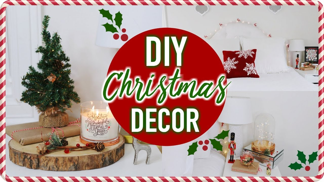 DIY Christmas Decorations For Your Room
 DIY Christmas Room Decor Cheap & Easy Ways To Decorate