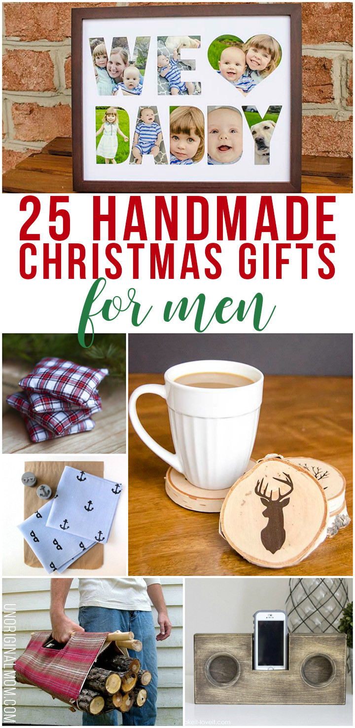 DIY Christmas Gifts
 25 Handmade Christmas Gifts for Men unOriginal Mom