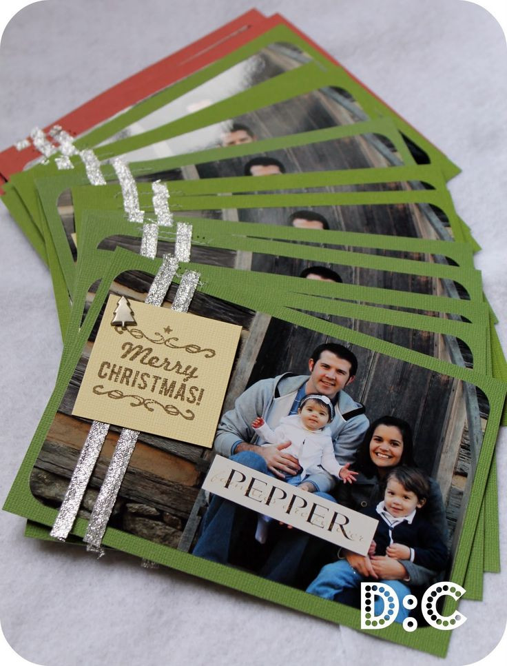 DIY Christmas Photo Card
 Homemade Christmas Cards probably cheaper than