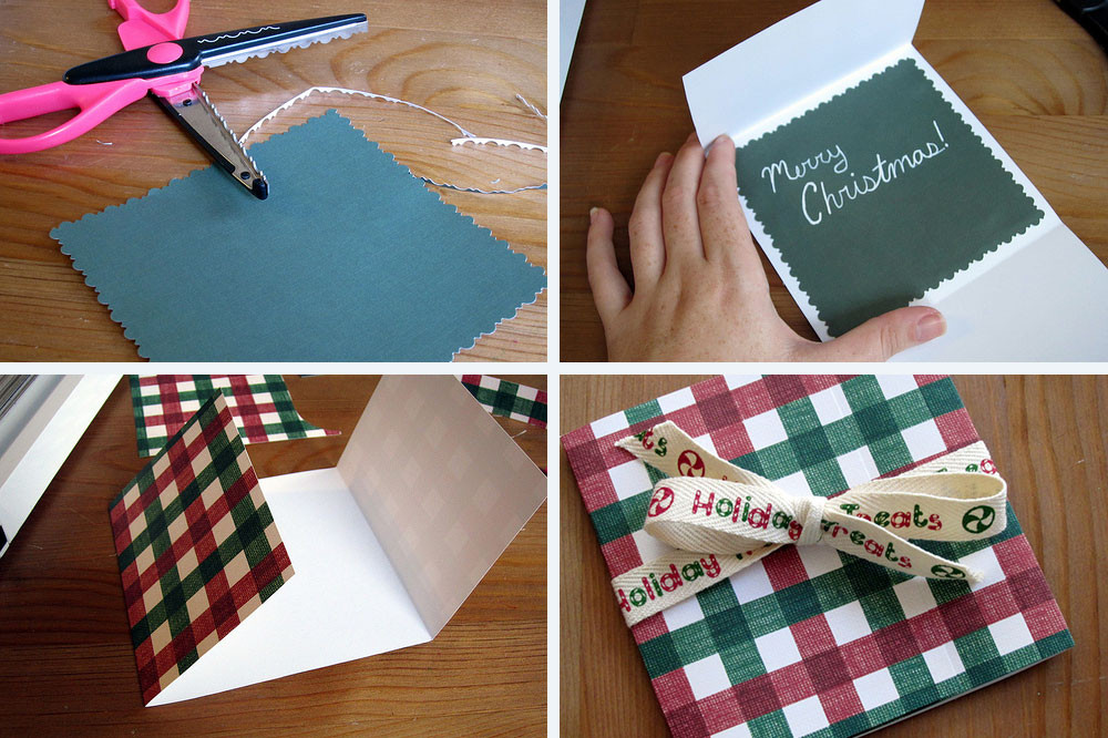 DIY Christmas Photo Card
 30 Beautiful Diy & Homemade Christmas Card Ideas For 2014