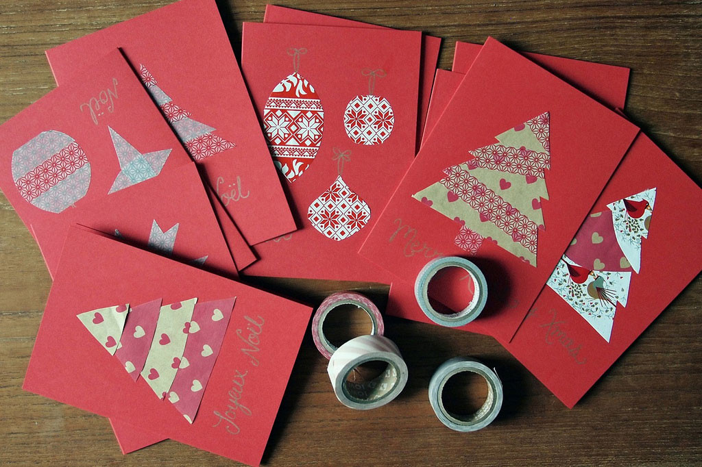 DIY Christmas Photo Card
 50 Beautiful Diy & Homemade Christmas Card Ideas For 2013
