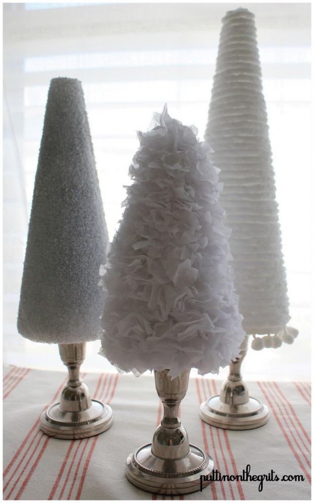 DIY Christmas Tree Cone
 16 Creative and Unique DIY Christmas Trees Style Motivation