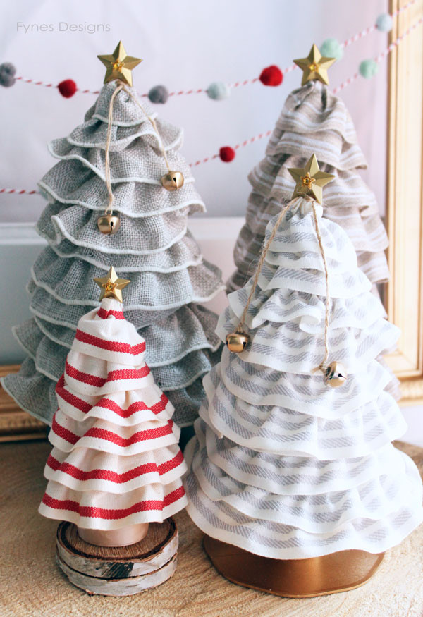 DIY Christmas Tree Cone
 DIY Christmas Tree Cones For ly 99¢ FYNES DESIGNS