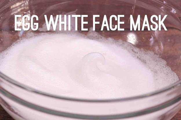 DIY Cleansing Face Mask
 DIY Pore Cleansing Egg White Face Mask