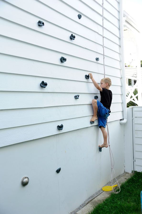 DIY Climbing Wall For Kids
 10 Amazing DIY Outdoor Projects for Kids Reliable Remodeler