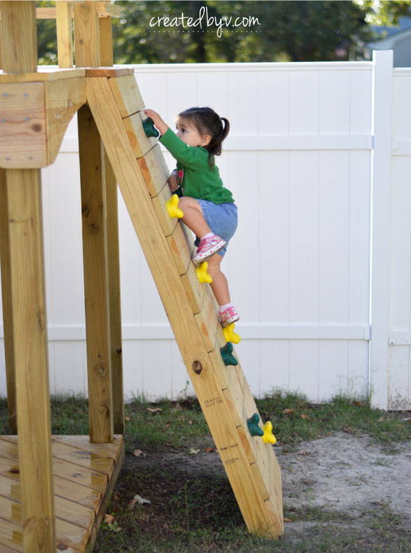 DIY Climbing Wall For Kids
 DIY Outdoor Playset created by v